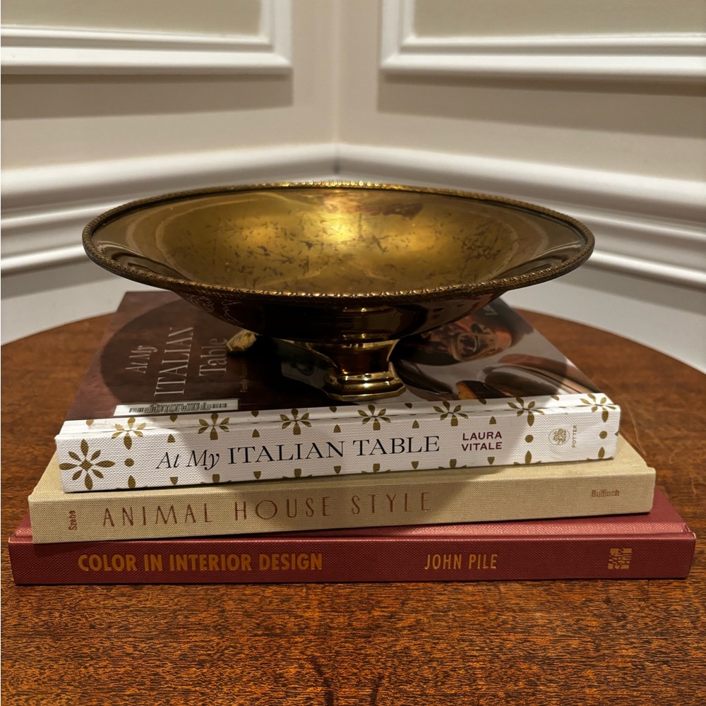 Antique Brass Decorative Bowl